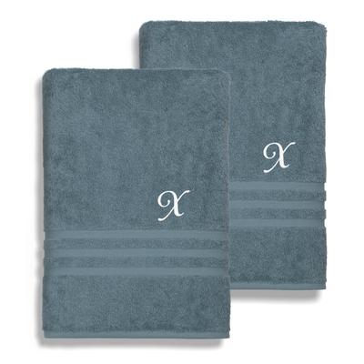 Authentic Hotel and Spa 100% Turkish Cotton 2PC Denzi Bath Sheet Set.