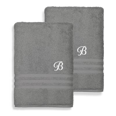 Authentic Hotel and Spa 100% Turkish Cotton 2PC Denzi Bath Sheet Set.