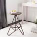 SAFAVIEH 24- Inch Galexia Antique Copper Counter Stool - 16.5" x 16.5" x 24"