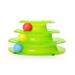 Cat Ball Track Roller Rotating Pet Toys Play Interactive Pets Circle Intelligence Puzzle Exercise Balls Moving Stick