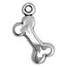 CharmCountry Sterling Silver Dog Bone Charm Item #4155