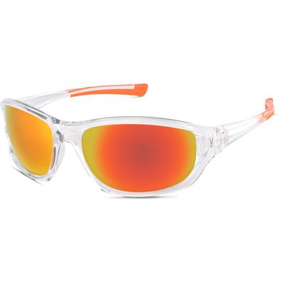 Zenni Sporty Sunglasses Clear Plastic Full Rim Frame