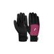 Skihandschuhe REUSCH "Garhwal Hybrid" Gr. 8,5, schwarz (schwarz, pink) Damen Handschuhe Sporthandschuhe