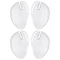 OUNONA 4Pcs Thong Sandals Cushions Sandals Half Insoles Sandals Forefoot Pads Self Adhesive Insoles