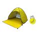 up Tent Beach Tent Portable Tent UPF 50 up Beach Sun Protection Camping Tent Quick Cabana for Backyard Beach Family Camping Fishing Yellow L