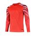 Aislor Kids Boys Soccer Goalkeeper Jersey Padded Goalie Shirt Long Sleeve Uniforms 9-14 Red 13-14