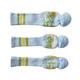 3Pcs Knitted Golf Club Head Covers Golf Training Supplies Golf Headcovers for Woods Driver Fairway Knit Golf Club Head Covers for Beginners Blue