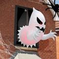 Halloween Inflatable Scary Flying Ghost Decoration Flying Ghosts Breaking Through the Window Built-in LED For Outdoor Indoor Yard Garden