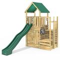 Rebo® Modular Wooden Climbing Frame Adventure Playset - M11 | OutdoorToys | Weather-resistant Kids' Outdoor Wooden Garden Play Equipment, Children's Jungle Gym