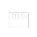 August Grove® Baywin Steel Metal Slat Headboard Metal in White | Queen | Wayfair 642F608158E74925B01B92784AD6CC1B