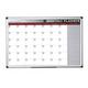 Bi-Office Month Magnetic Whiteboard Planner Aluminium Frame 900x600mm DD