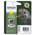Epson T0794 Owl Yellow High Yield Ink Cartridge 11ml - C13T07944010