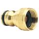 Draper Expert Brass 1/2" BSP Garden Hose Tap Connector 36197