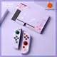 Sakura fleurs de cerisier dessin animé suiveur portant étui de protection en TPU pour Nintendo