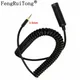 3.5mm mobile phone to U-174/U for Z-Tactical tca-sky peltor plug Headphones Headset Extension Cable