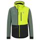 Ziener Herren NIKADO Hybrid-/Aktiv-Jacke | atmungsaktiv, winddicht, Ventilation, bitter lemon.green mud, 48