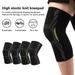 Mairbeon 1Pc Knee Pad Breathable Comfortable Wide Application Ergonomic Design Soft Fabric Knee Protection Non-slip Knee Support Warmer Brace for Sports