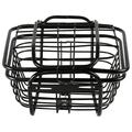 NUOLUX 1PC Black Iron Basket Accessory Storage Basket Bike Basket