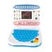 Laptop English Learning Toy Electronic Portable Children Baby Learning Toy Simulation Computer Early Educational Toy Computer Toy That Clicks Baby Computer Toy Toddler Computer Toy Age 2-4 Blue