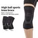 Mairbeon 1Pc Knee Brace Anti-skid Silicone Strip Flexible Tear Resistant Breathable Stabilize The Patella Reusable Knee Patella Arthritis Support Brace for Sports