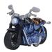 Alloy Motorbike Toy Highly Simulation Motorbike Model Pull Back Vehicle Toy Model Motorbike PVC Street Machine Kids Toy Gift Set for Kids[Blue]