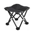 Mini Portable Folding Stool Outdoor Foldable Chair Quick-fold Chair for Camping Fishing Travel Hiking Garden Beach