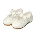 eczipvz Toddler Shoes Girl Shoes Small Leather Shoes Single Shoes Children Dance Shoes Girls Performance Shoes Girls Shoes 11 (White 9 Toddler)