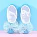 eczipvz Toddler Shoes Children Shoes Dance Shoes Warm Dance Ballet Performance Indoor Shoes Yoga Dance Shoes Kids Sneaker (Blue 2.5 Big Kids)