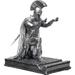 Homchy Magnetic Pen Holder for Desk Knight Pen Holder Cool Desk Accessories Roman Commander Kneeling Pencil Holders Finish Statue with Sword Holder