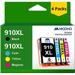 910XL Ink 910 Ink 910 XL Mooho 910XL Ink Cartridges Replacement Compatible for HP 910 910 XL Ink Compatible with OfficeJet 8025 8035 8020 8022 8028 8015 for 910XL Ink Cartridges Combo Pack (4 Pack)