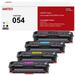 054 054H Toner Cartridge Compatible for Canon 054 Toner CRG-054 054H Color ImageCLASS MF644Cdw MF642Cdw MF641Cw LBP622Cdw MF640C Toner Printer Ink (Black Cyan Magenta Yellow 4-Pack)