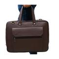 Handmade Geniune Leather briefcase Laptop Messenger bag Crossbody Bag for men fits 16 laptop.