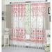 Room Blackout drapes with valance Spshower curtains fabric clearance Sheer curtains with hooks Blackout Curtains Peony Sheer Curtain Tulle Window Treatment Voile Drape Valance 1 Panel Fabric