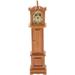 1Pc Mini Grandfather Clock Model Decorative Floor Clock Retro Mini House Toy