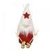 Christmas Tree Decorations Ornaments Christmas Tree Pendant Plush Santa Claus Hanging Christmas Tree Decoration Pendants for Xmas Home Party Holiday Decorative