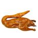 1pc Plastic Roast Duck Model Desktop Ornament Lifelike Animal Decoration Photo Props for Home Shop