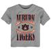 Toddler Heather Gray Auburn Tigers Top Class T-Shirt