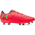 UNDER ARMOUR Herren Fussball-Rasenschuhe UA Magnetico Pro 3.0 FG, Größe 42 ½ in Rot