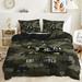 Hosima 3 Piece 3D Digital Printed Duvet Cover Full Size Bedroom Decorative Bedding Set DEL57-Full