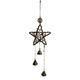 Meuva Witch Protection Bell Witch Bell Protection Door Handle Pendant Rattan Wind Chime Witch Pray Wind Chime Family Wind Chime Outdoor Led Stain Glass Wind Chimes Solar Powe Humming Wind Chimes