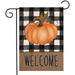 Double sided Welcome Pumpkin Garden flag Double Sided Welcome Garden Flag Thanksgiving 12 x 18 inch double sided outdoor country farmhouse - Style:Style 3