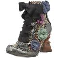 Irregular Choice Damen Nuts About You: Mode-Stiefel, Schwarz Multi, 39 EU