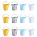 Hanging Bucket Balcony Planters Flower Railing Outdoor Pots Buckets Garden Porch Plants Vase Planter Beach Ice Pail