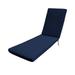 Fithood 1PCS Outdoor Lounge Chair Cushion Replacement Patio Seat Cushion Chaise Lounge Cushionï¼ˆBlueï¼‰