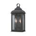 B2010-TBZ-Troy Lighting-Henry Street - Two Light Outdoor Pocket Lantern