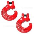 GRIPON (Pack of 2) 5/16 G80 Logging Chain Choker Hook with 2 Tons 4400 Lbs Working Load Limit