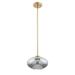 ME101G-Brio Lighting-Megan - 1 Light Mini Pendant In Mid-Century Modern Style-41.8 Inches Tall and 10.2 Inches Wide