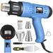 Heat Gun Mowis 1800W Heat Gun Kit with Large Digital LCD Display Variable Temperature (122Â°F-1112Â°F) Memory Settings and Four Nozzles