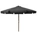 Outdoor Parasol with Wooden Pole 129.9 Anthracite