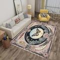 POSLAB Aesthetics Butterfly Area Rug Design Carpet for Bedroom Living Room Home Decoration